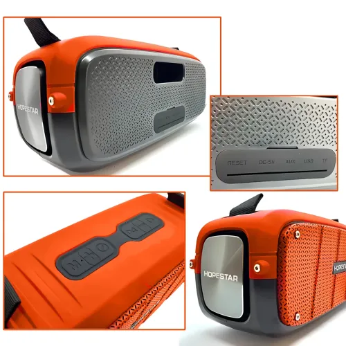 Портативна Bluetooth-колонка Hopestar A20 PRO з мікрофоном, Power Bank, вологозахистом IPX6, 55 Вт, АКБ - фото 8