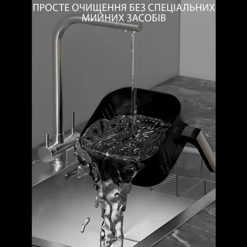 Фритюрниця професійна 12 л Zepline ZP-217, 4200 Вт, 2 ТЕНи, 2 антипригарні кошики, сенсорні кнопки - фото 7