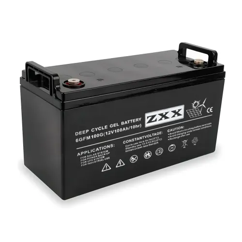 Гелевий акумулятор ZXX 12 В 100 Ah AGM Gel, необслуговуваний, низький саморозряд, для ДБЖ, електромобілів - фото 3