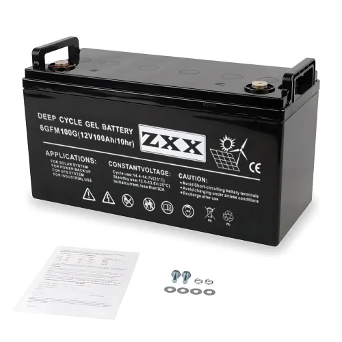 Гелевий акумулятор ZXX 12 В 100 Ah AGM Gel, необслуговуваний, низький саморозряд, для ДБЖ, електромобілів - фото 8