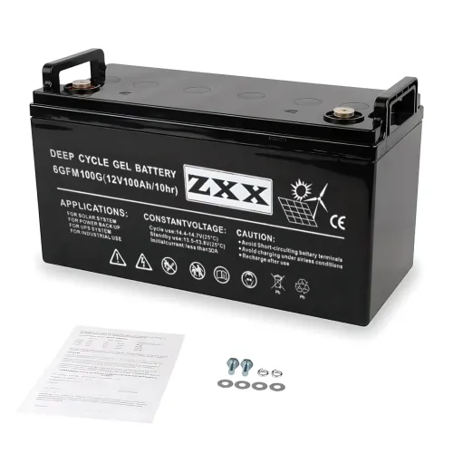 Гелевий акумулятор ZXX 12 В 100 Ah AGM Gel, необслуговуваний, низький саморозряд, для ДБЖ, електромобілів - фото 14