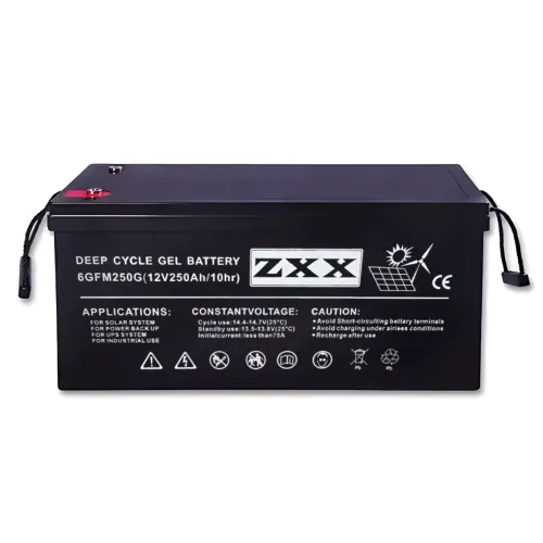 Гелевый аккумулятор ZXX 12V 250Ah — необслуживаемый, герметичный, глубокого разряда, для ИБП, авто, лодок - фото 2