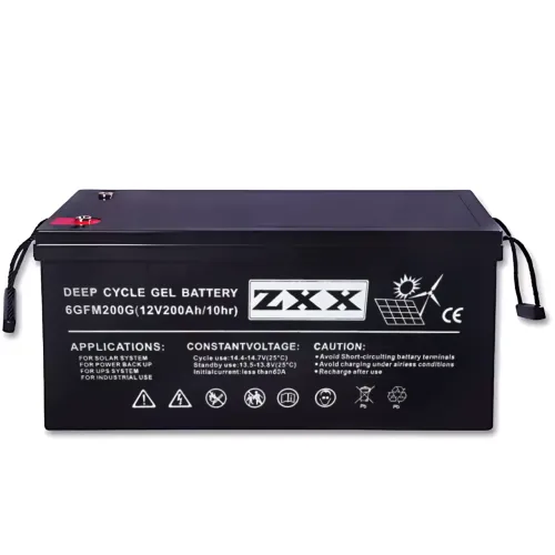 Гелевый аккумулятор ZXX 12V 200Ah герметичный, глубокого цикла, для солнечных панелей, ИБП, кемпинга - фото 2