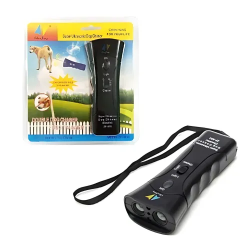 Відлякувач собак ZF 853E/5039 Super Ultrasonic Dog Chaser 3в1 — ультразвук 25 кГц, лазер, ліхтарик, до 5 м - фото 10