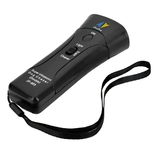 Відлякувач собак ZF 853E/5039 Super Ultrasonic Dog Chaser 3в1 — ультразвук 25 кГц, лазер, ліхтарик, до 5 м - фото 5