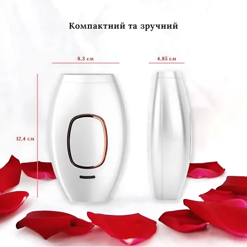 Фотоепілятор IPL 3в1 для видалення волосся, 500 000 спалахів, 5 рівнів інтенсивності, 2 режими, видалення пігменту - фото 9