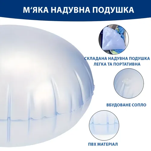 Дитяче підвісне крісло-груша з LED-підсвіткою, для дому та вулиці, знімна подушка, 3 кольори, до 200 кг Блакитний - фото 6