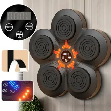 Музичний боксерський тренажер «Ромашка» з Bluetooth, 5 мішеней, LED-підсвітка, 9 режимів, сенсорна мішеня