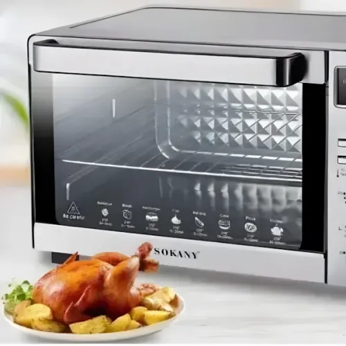 SOKANY SK-436 35L, електрична настільна духовка 1500 Вт із грилем, таймером і двома тенами - фото 4