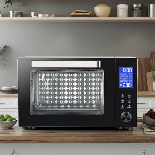 Електрична настільна духовка Sokany SK-10011, 50 л, 1700 Вт, з грилем, конвекцією, роженом і таймером - фото 8