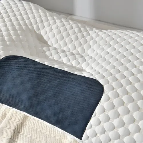 Ортопедическая подушка Casual 63×37 см, средняя жесткость, холлофайбер, анатомическая поддержка шеи, белый - фото 3