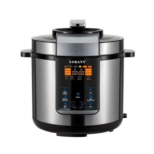 Мультиварка-скороварка Sokany SK-07055, 7 л, 15 програм, 1000 Вт, антипригарна чаша, підігрівання, таймер - фото 2