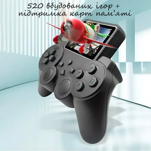 Портативная игровая приставка S10,  2,4″ экран, 520 встроенных игр, ТВ-выход, поддержка карт до 64 ГБ - фото 5