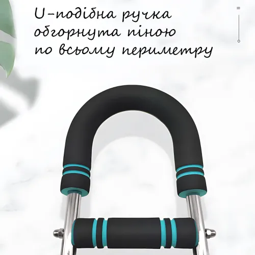Регульований тренажер для рук і грудей 18-45 кг, еспандер для силових вправ, фітнесу, реабілітації - фото 5