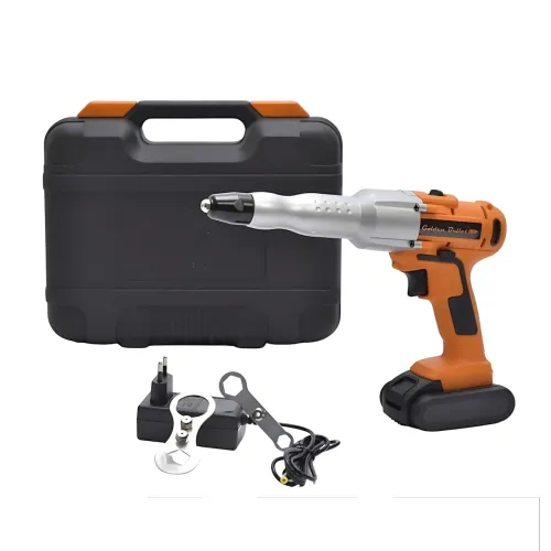 Акумуляторний заклепник Golden Bullet BY8506, 18V, 2000 mAh, 5 мм, 2 швидкості, у кейсі - фото 14