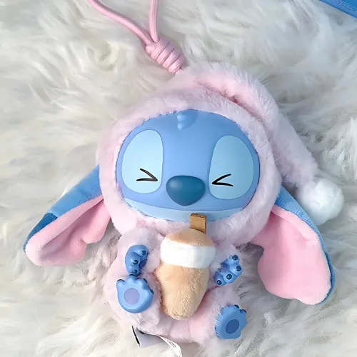 Фігурка-брелок Стіч Labubu 15 см, м'яка іграшка-сюрприз, рандомний колір, 1 із 7 варіантів - фото 13