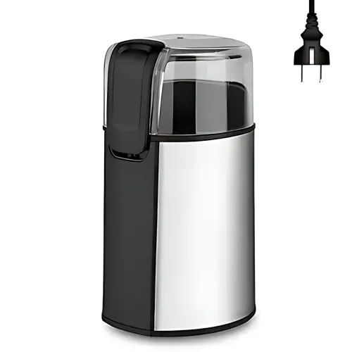 Кавомолка електрична Domotec MS 7123 280W, ножова, місткість 60 г, сталь, 16 х 9 см - фото 2
