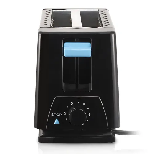 Тостер Domotec MS-263 650 Вт, 2 слоти, регулювання підсмажування, знімний піддон, захист від перегрівання, чорний - фото 3