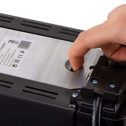 Тостер Domotec MS-263 650 Вт, 2 слоти, регулювання підсмажування, знімний піддон, захист від перегрівання, чорний - фото 9