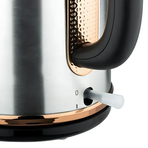 Электрический чайник Domotec MS-7849, нержавеющая сталь, 1,7 л, 2200 Вт, с термометром и автоотключением - фото 7