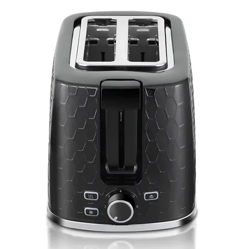 Тостер Domotec MS-508, 930 Вт, 6 ступенів обсмажування, функції підігрівання та розморожування, 2 відділення, чорний - фото 4