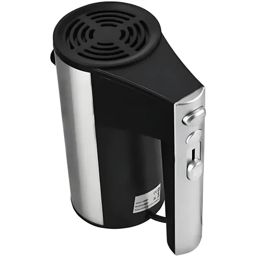 Миксер Domotec MS-6629A, 800 Вт, 5 скоростей + Турбо, венчики и крюки для теста, ручной с подставкой - фото 4