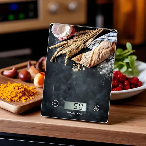 Кухонні ваги Domotec R10004 до 5 кг, електронні ваги з LCD-дисплеєм, функцією тарування, вологозахистом - фото 7