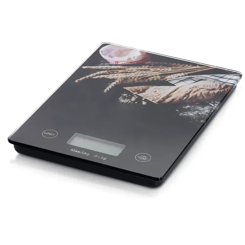 Кухонні ваги Domotec R10004 до 5 кг, електронні ваги з LCD-дисплеєм, функцією тарування, вологозахистом - фото 2