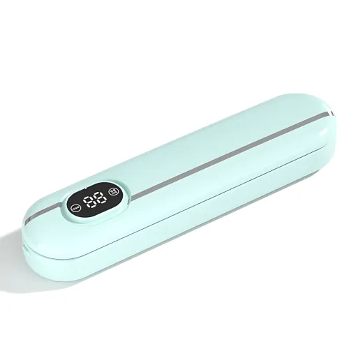 Вакуумний пакувальник продуктів Vacuum Sealer YQ-666, 300 Вт, дисплей, для сухого/вологого паковання + 10 пакетів - фото 3