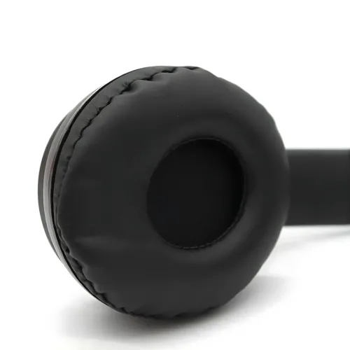 Бездротові Bluetooth-навушники MDR P47 з мікрофоном, шумозаглушенням, FM-радіо, microSD, складана конструкція - фото 3