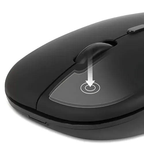 Беспроводная клавиатура и мышь 9212-BT Bluetooth, аккумуляторная клавиатура 79 клавиш + оптическая мышь - фото 3