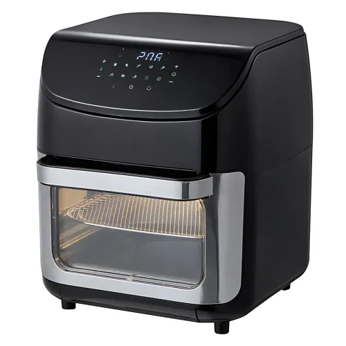 Аерофритюрниця Hoffmans HM-782, 15 л, 2400 Вт, з LED-дисплеєм, конвекцією, грилем і запіканням, мультипіч - фото 2