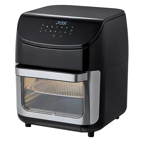 Аерофритюрниця Hoffmans HM-782, 15 л, 2400 Вт, з LED-дисплеєм, конвекцією, грилем і запіканням, мультипіч - фото 2