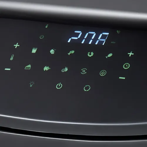 Аерофритюрниця Hoffmans HM-782, 15 л, 2400 Вт, з LED-дисплеєм, конвекцією, грилем і запіканням, мультипіч - фото 6