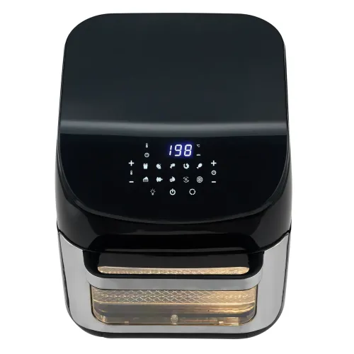 Аерофритюрниця Hoffmans HM-782, 15 л, 2400 Вт, з LED-дисплеєм, конвекцією, грилем і запіканням, мультипіч - фото 3