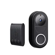 Бездротовий відеодомофон із камерою Full HD, Wi-Fi, нічним баченням і дистанційним керуванням через смартфон