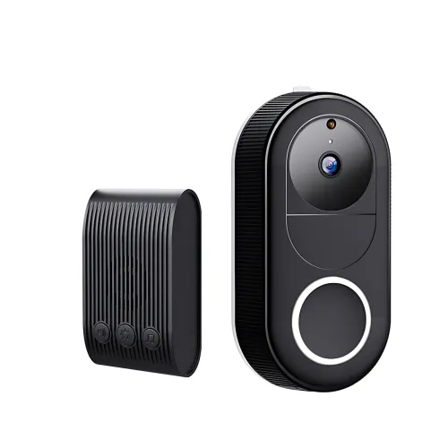 Бездротовий відеодомофон із камерою Full HD, Wi-Fi, нічним баченням і дистанційним керуванням через смартфон - фото 2