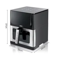 Аерогриль Air Fryer RAF R.5290, 8 л, 1800 Вт, цифрове керування, LED-дисплей, 360° конвекція, гриль
