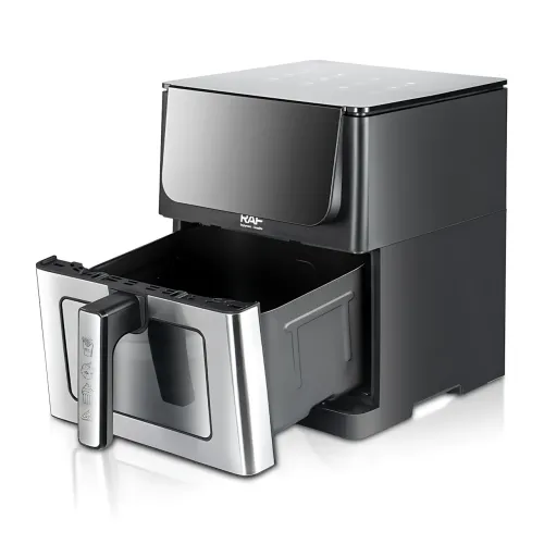 Аерогриль Air Fryer RAF R.5290, 8 л, 1800 Вт, цифрове керування, LED-дисплей, 360° конвекція, гриль - фото 4
