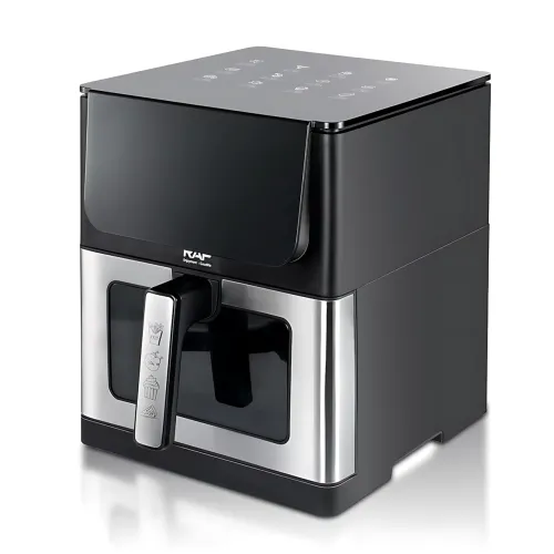Аерогриль Air Fryer RAF R.5290, 8 л, 1800 Вт, цифрове керування, LED-дисплей, 360° конвекція, гриль - фото 3