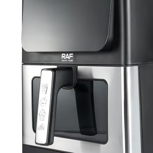 Аерогриль Air Fryer RAF R.5290, 8 л, 1800 Вт, цифрове керування, LED-дисплей, 360° конвекція, гриль - фото 6