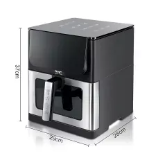 Аерогриль Air Fryer RAF R.5290, 8 л, 1800 Вт, цифрове керування, LED-дисплей, 360° конвекція, гриль