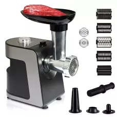 Профессиональная мультифункциональная мясорубка RAF R.2703 10 в 1, 700 Вт, с насадками для колбаски, кеббе