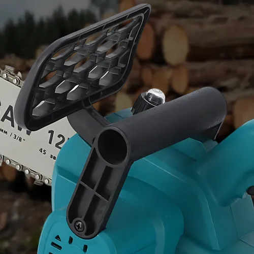 Аккумуляторная цепная пила 48V с двумя аккумуляторами 5.0 А·ч, шина 30 см, Quick Stop, безключевая натяжка - фото 4