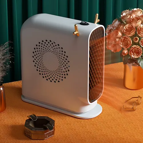 Портативний настільний мініобогрівач Antler Design 500 Вт, до 20 м2, від мережі 220 V, із захистом від перегрівання - фото 10