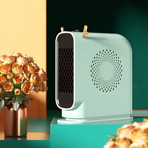Портативный настольный мини-обогреватель Antler Design 500 Вт, до 20 м², от сети 220V, с защитой от перегрева - фото 4
