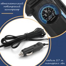 Автомобильный компрессор Air Pump AND XL-1025, 12В, 150 PSI, LED-фонарь, манометр