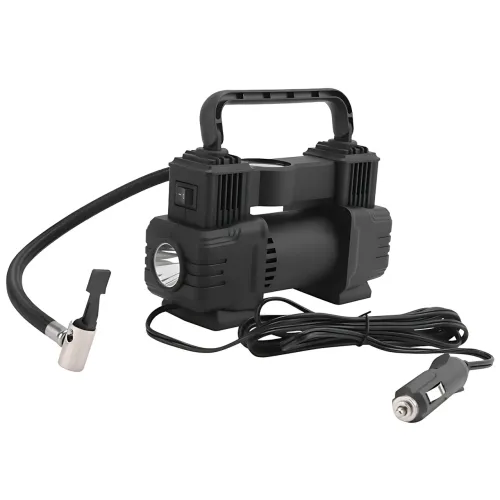 Автомобільний компресор Air Pump AND XL-1025, 12 В, 150 PSI, LED-ліхтар, манометр - фото 2