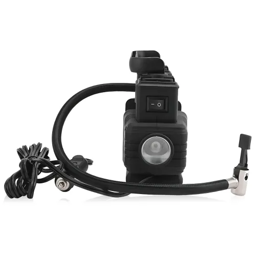 Автомобільний компресор Air Pump AND XL-1025, 12 В, 150 PSI, LED-ліхтар, манометр - фото 3