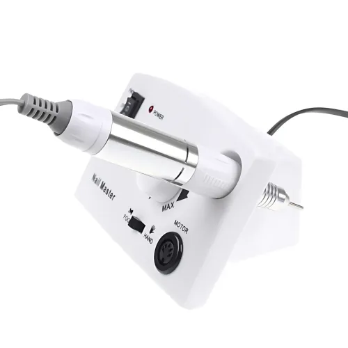 Фрезер для манікюру та педикюру Nail Master DM-211 (ZS-602) 30 000 об./хв, 30 Вт, педаль, реверс, набір насадок - фото 2